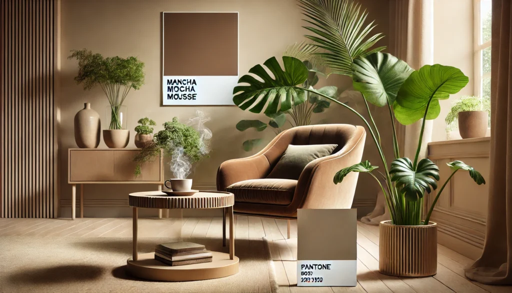 Colore Pantone 2025: Mocha Mousse